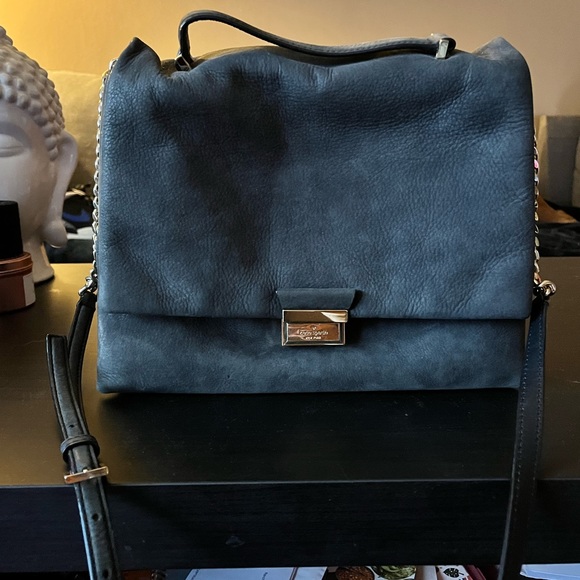 Kate spade suede medium-size Crossbody purse
